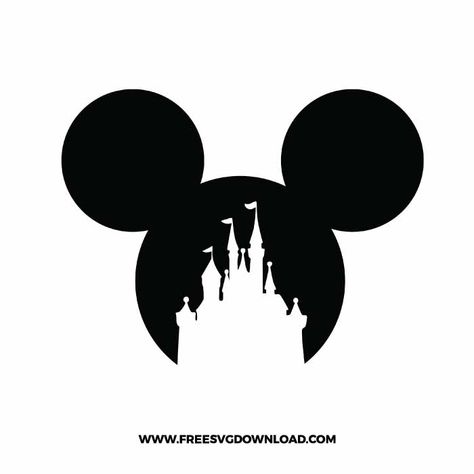 Free Disney Castle Svg, Mickey Svg Free Files, Mickey Ears Svg Free, Disney Castle Silhouette Svg, Disney Svg Free Files Cricut Mickey Mouse, Disney Diy Shirts Cricut, Disneyland Svg Free Files, Disney Shirt Cricut, Disney Shirt Svg Free