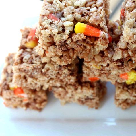 Leftover Candy Recipes | Allrecipes Leftover Candy Recipes, Easy Halloween Treats, Corn Rice, Leftover Candy, Gluten Free Candy, Cereal Bar, Marshmallow Treats, Crispy Rice, Halloween Treats Easy