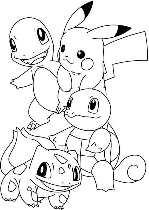 Free Printable Animal Coloring Pages Pikachu Coloring, Pokemon Coloring Sheets, Fargelegging For Barn, Pikachu Coloring Page, Pikachu Drawing, Pictures To Color, Kids Colouring, Pokemon Sketch, Easter Templates