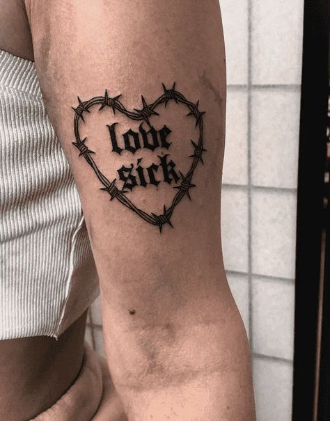 Fixed Heart Tattoo, Heart With Words Tattoo, Can You Feel My Heart Tattoo, Tattoo Ideas Heart, Jail Tattoos, Heart Tattoo Ideas, Heart Tattoo Design, Rare Tattoos, Rip Tattoo