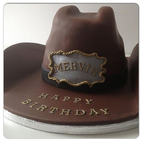 Cowboy Hat Cake, Cowboy Birthday Cakes, Cowboy Cakes, Country Birthday, Hat Cake, Pioneer Gifts, Diy Balloon Decorations, Birthday Cakes For Men, Cowboy Birthday