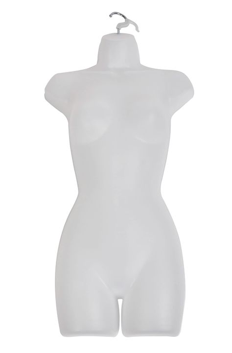 PRICES MAY VARY. Durable - The mannequin forms an opaque frosted finish makes the item stylish and long-lasting. Use this female dress form time and time again with no issues. Functional - This female shirt form can be used on women's sizes 5-10 making it a versatile display form. Use this dress form to display your clothing items and accessories in an easy and effective manner. Light Weight - The form's flexible shatterproof plastic material and open hollow back shell makes this shirt form ligh Female Shirt, Female Dress, Fashion Forms, Fits Women, Dress Form, Dream Clothes, Plastic Material, Teen Fashion, Clothing Items