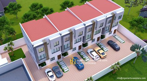 Terrace House Design Floor Plans, Terrace Floor Plan, Nigerian House Plans, Apparment Plan, Guest Living Room, Terrace Apartments, Terrace Building, Floor Living Room, Terrace Floor