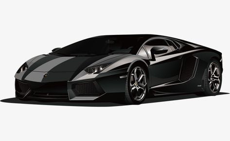 Car Png Aesthetic, Car Png Hd, Lamborghini Black, Black Sports Car, Clip Png, Pet Advertising, Sports Cars Ferrari, Broccoli Benefits, Car Clipart