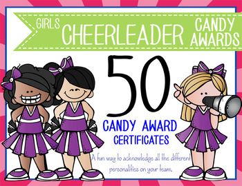 Cheerleading Awards Certificates, Cheer Awards Certificates, Cheer Award Ideas, Cheerleading Basics, Cheer Awards, Candy Awards, Cheerleading Chants, Prek Themes, Coaching Quotes Leadership