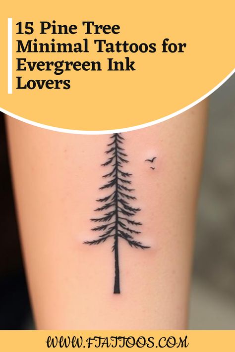 Curious about minimalist pine tree tattoos that beautifully capture your love for nature? Discover 15 enchanting designs that will inspire your next ink choice. Tree Tattoo On Finger, Small Tree Tattoos For Women, Trees Tattoo Design, Pine Tree Tattoos, Small Nature Tattoo, Tree Silhouette Tattoo, Simple Tree Tattoo, Oregon Trees, Tree Tat