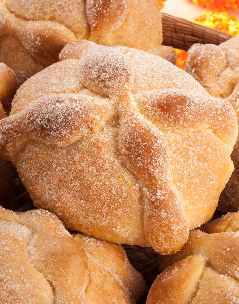 Bread Of The Dead, Mexican Sweets, Mexican Pastries, Den Mrtvých, Mexican Sweet Breads, Mexican Menu, Mexican Bread, Pane Dolce, Mexican Dessert