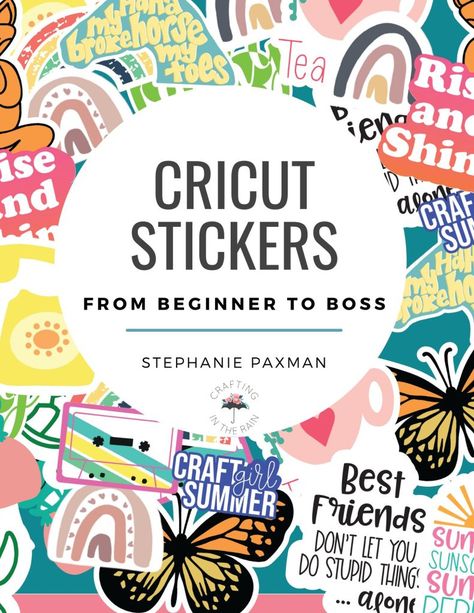 Cricut Products, Cricut Stickers, Awesome Stickers, Sticker Making, Shadow Images, Butterflies Svg, Circuit Projects, Summer Friends, Cricut Craft Room