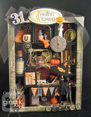 Halloween Shadow, Halloween Shadow Box, Halloween Forum, Halloween Miniatures, Printers Tray, Primitive Halloween, Canvas Ideas, Halloween Inspiration, Purim