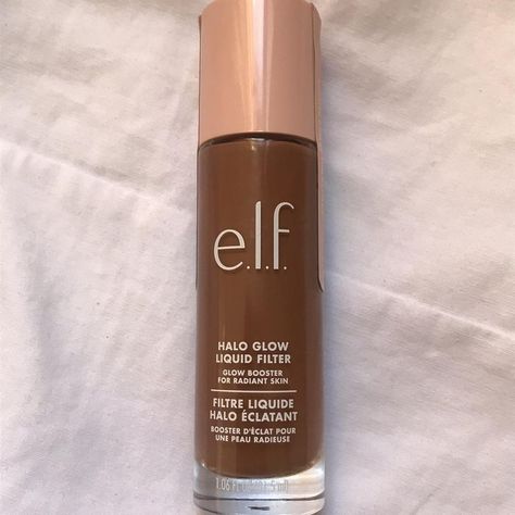 VIRAL TIKTOK E.L.F cosmetic HALO GLOW foundation!... - Depop Elf Foundation, Elf Concealer, Girly Essentials, Halo Glow, Foundation Shade, Glow Foundation, Elf Cosmetics, Viral Tiktok, Makeup Styles