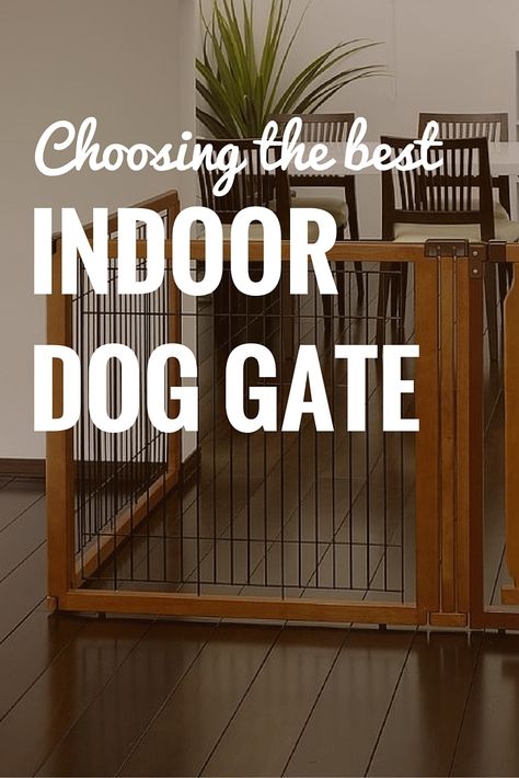 Learn how to choose the best indoor dog gate for your home + our 7 top picks! Free Standing Dog Gates Indoor Diy, Dog Proof Room, Dog Gates Indoor Ideas, Puppy Gate Ideas, Dog Barrier Indoor, Diy Dog Gates Indoor Easy, Dog Gates Indoor Diy, Diy Dog Gates Indoor, Indoor Dog Area