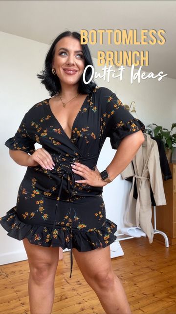 Bottomless Brunch Outfits, Bottomless Brunch Ideas Outfits, Mid Size Brunch Outfit, Plus Size Day Drinking Outfit, Brunch Outfit Mid Size, Midsize Brunch Outfit, Midsize Going Out Outfit, Bottomless Brunch Outfit Ideas, Plus Size Brunch Outfit Summer