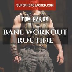 Tom Hardy Bane Workout, Tom Hardy Workout, Tom Hardy Bane, Hero Workouts, Ace Fitness, Superhero Workout, Warrior Workout, Weekly Workout Plans, Dark Knight Rises