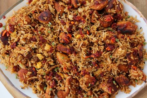 Bbq Chicken Fried Rice, Japanese Bbq Sauce Chicken Recipe, Japanese Bbq Sauce Recipe Ideas, Japanese Barbecue Sauce Recipes Chicken, Bbq Fried Rice, Japanese Bbq Recipes, Japanese Barbecue Sauce Chicken, Japanese Bbq Sauce Uses, Recipes With Japanese Bbq Sauce