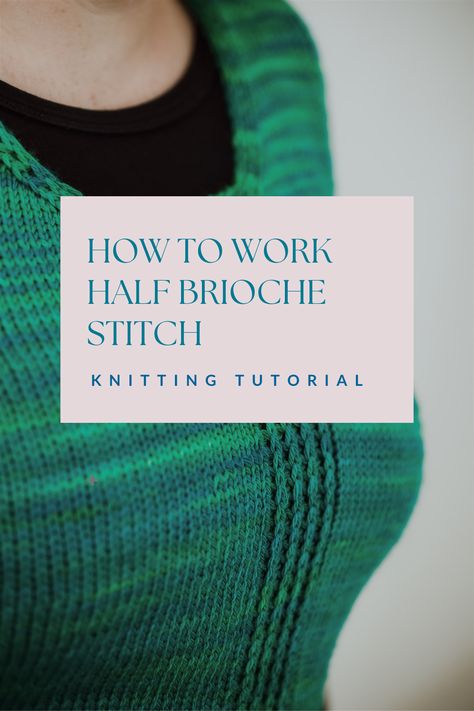 In this free knitting video tutorial I'm demonstrating how to work half brioche stitch in the round, and worked flat. This knitting pattern is worked over two rows or rounds to create a decorative rib effect. Find out more on YouTube. Knitting Videos Tutorials, Brioche Stitch, Knitting Tips, Knitting Blogs, Knitting Videos, How To Work, Knitting Tutorial, Free Knitting, Video Tutorial