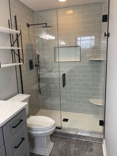 Small 5x7 Bathroom Ideas, Small Bathroom Remodel With Standing Shower Only, Small Bathroom Showers Walk In Remodeling Ideas, Micro Shower Ideas, Small Bathroom Design Shower Only, Basement Ideas Bathroom, Small Bathroom Ideas Stand Up, Small Shower With Toilet Ideas, Onsweet Bathroom Ideas Small