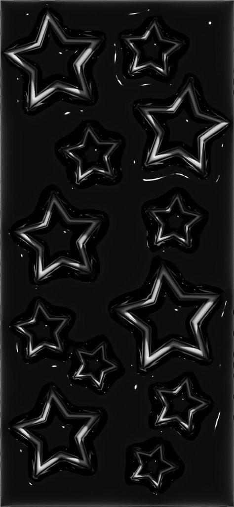 3D wallpaper adobe illustrator inflate tool graphic design Cool Black Wallpaper, 3d Wallpaper Cute, Jelly Wallpaper, 3d Wallpaper Iphone, Retro Wallpaper Iphone, Stars Wallpaper, Goth Wallpaper, Bubbles Wallpaper, Cute Black Wallpaper