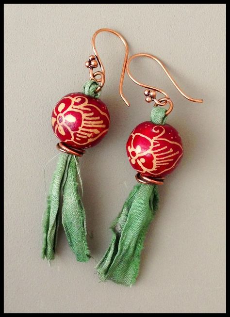 Silk thread jewelry