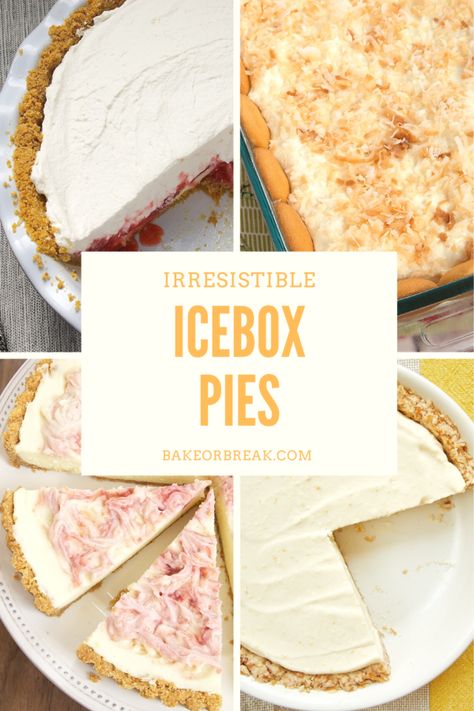 Irresistible Icebox Pie Recipes | Bake or Break Frozen Pie Recipes, Icebox Pies, Sweet Pie Crust, Doughnut Muffins, Icebox Pie, Classic Apple Pie, Frozen Pie, It's Too Hot, Easy Pie