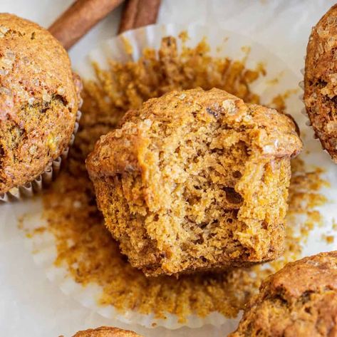 Easy Banana Pumpkin Muffins - Home Grown Happiness Banana Pumpkin Muffins, Sourdough Ciabatta, Fermented Ginger, Sourdough Blueberry, Homemade Ginger Beer, Sourdough Dinner Rolls, Ginger Beer Recipe, Pumpkin Banana Muffins, Sourdough Muffins