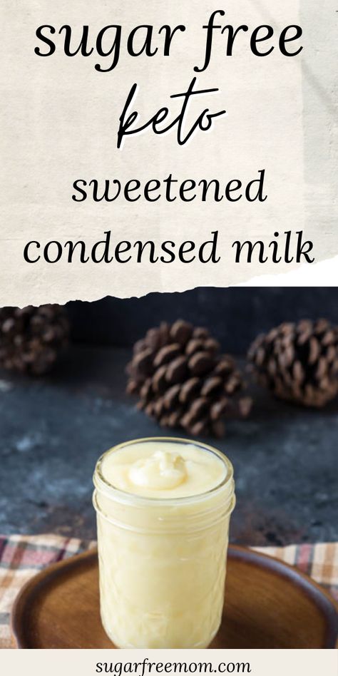 Keto Frosting, Sugar Free Condensed Milk, Condensed Milk Recipe, Sweetened Condensed Milk Recipes, Kek Lapis, Comidas Keto, Keto Holiday, Postre Keto, Condensed Milk Recipes