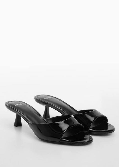 Search: Sandals (86) | Mango The Philippines Mango Heels, Black Kitten Heels, Kitten Heel Sandals, Satin Heels, Cute Heels, Slingback Shoes, Girly Shoes, Aesthetic Shoes, Black Sandals Heels