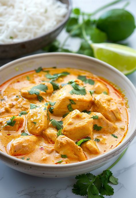 Learn How to Cook Chicken Curry Recipe For Free | Recipes You'll Love, Made Easy! Healthy Curry Recipes, Creamy Chicken Curry, Healthy Curry Recipe, Chicken Curry Recipe Easy, Trendy Recipes, Curry Easy, Curry Recipes Easy, Chicken Curry Recipe, Tikka Masala Recipe