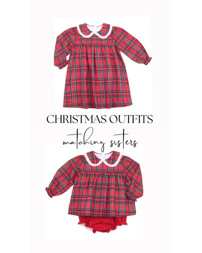 Matching sister outfits for Christmas! #LTKkids #LTKfamily #LTKHoliday Siblings Christmas Outfits, Sibling Christmas Outfits, Matching Sister Outfits, Outfits For Christmas, Green Plaid Dress, Toddler Christmas Dress, Matching Sisters, Christmas Dresses, Sister Christmas