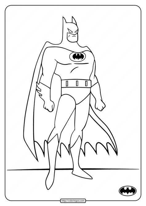 Printable DC Superhero Batman Coloring Pages Drawing Of Superhero, Batman Pictures Printable, Printable Superhero Coloring Pages, Bat Man Coloring Pages, Coloring Pages Batman, Batman Coloring Pages Free Printable, Super Hero Coloring Pages Free Printable, Superhero Coloring Pages For Kids, Superhero Coloring Pages Free Printable