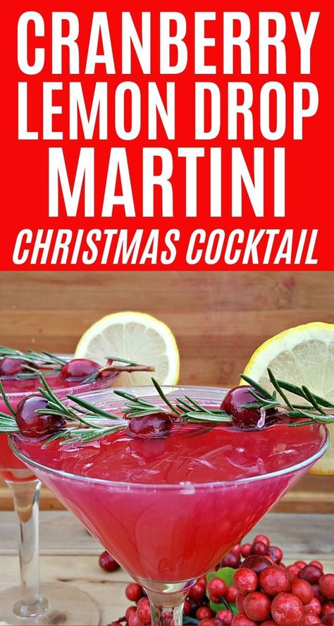 Cranberry Lemon Drop Martini | Cranberry martini recipe, Lemon drop martini, Cocktail drinks recipes Cranberry Lemon Drop Martini, Cranberry Lemon Drop, Cranberry Martini, Cranberry Simple Syrup, Fresh Cranberry, Lemon Drop Martini, Martini Recipe, Christmas Cocktail, Boozy Drinks