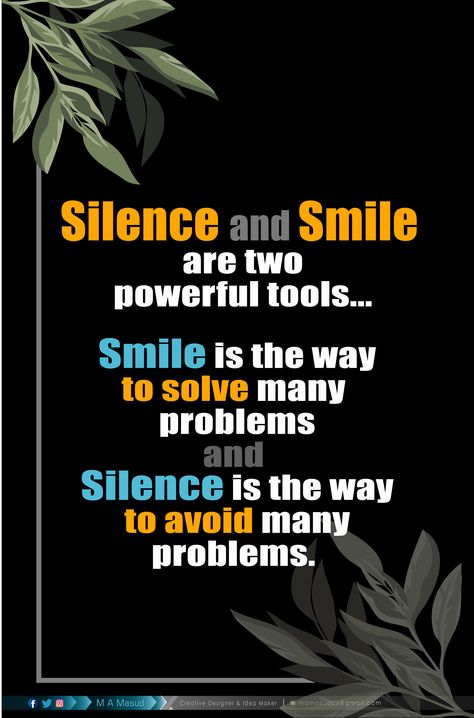 Silence And Smile Quotes, Task Quotes, Power Of Silence Quotes, Caption Hay, Evil Quotes, Power Of Silence, Silence Quotes, Inspirational Quotes For Students, Balloon Crafts