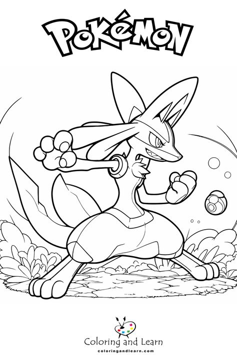 Best printable Lucario Coloring Pages  - Lucario coloring pages are a popular choice among Pokémon fans. Featuring various poses and intricate designs, they encourage children to unleash thei... - drawing Pokemon Birthday Drawing, Pokemon Coloring Pages Free Printable, Pokémon Coloring Pages, Pokemon Colouring, Coloring Pokemon, Pokemon Coloring Sheets, Elsa Coloring, Elsa Coloring Pages, Stitch Coloring Pages