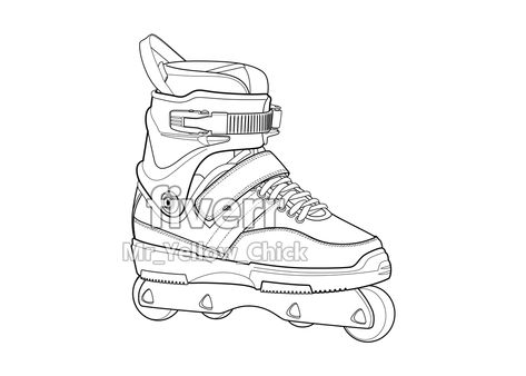 Vector roller-skates. Check it out! mr_yellow_chick will create super detailed vector art for $10 on #Fiverr https://www.fiverr.com/s2/47b61d8463  #lineart, #vector, #roller-skates, #outline Rollerblade Tattoo, Skate Tattoo, Inline Skate, Skate Art, Roller Skates, Freelance Illustrator, Skating, Digital Illustration, Check It Out