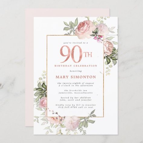 91 Birthday, 90th Birthday Party, 100 Birthday, 90th Birthday Invitations, 60th Birthday Party Invitations, 90th Birthday Parties, 100th Birthday Party, 90's Birthday Party, 70th Birthday Parties