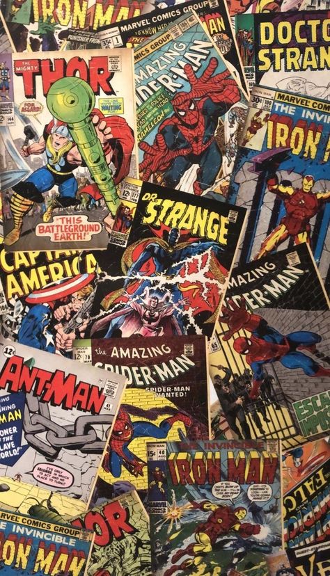 Marvel Comics Background, Spiderman Wallpaper Aesthetic, Comic Book Wallpaper, Spiderman Wallpaper, Marvel Comics Vintage, Spiderman Movie, Avengers Comics, Marvel Comics Wallpaper, Marvel Posters