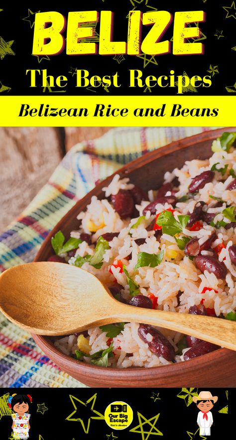 Belizean Rice And Beans Recipe, Belizean Tamales Recipe, Dinner For 2 Recipes, Belize Recipes, Recipe Ideas Easy, Belizean Food, Tamales Recipe Pork, Easy Recipes For Dinner, Amish Food