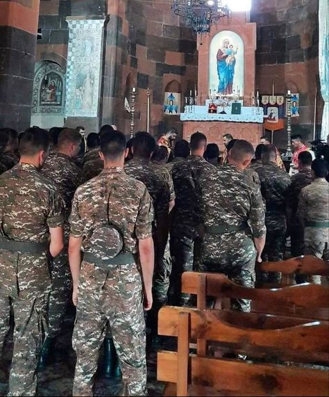 Armenian Soldier Aesthetic, Armenia Soldier, Armenian Army, Army Photography, Jesus Army, Christian Military, Soldier Love, Armenian History, Christian Soldiers