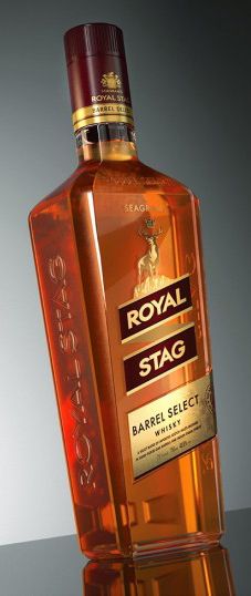 Whisky Royal Stag Whisky, Royal Stag, Alcohol Design, Pernod Ricard, Indian Market, Beer Packaging, Gold Peak Tea, Irish Whiskey, Jack Daniels Whiskey Bottle