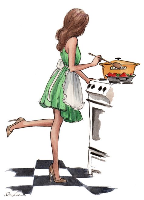 cookingloveandlife:    loveandlilly:    Future.    I would love to frame this print! So cute. Siluete Umane, Barefoot Contessa, Fete Anime, Art And Illustration, Fesyen Wanita, Fashion Sketches, 그림 그리기, Fashion Drawing, Fashion Illustration