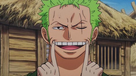 Roronoa Zoro ❁ on Twitter: "Zoro’s signature smile ( ~︡ 益 °︠ ) #ONEPIECE #Zoro… " Ronoroa Zoro, One Piece Oc, رورونوا زورو, Zoro Roronoa, One Piece Episodes, One Piece Gif, Watch One Piece, One Piece Chapter, Anime Smile