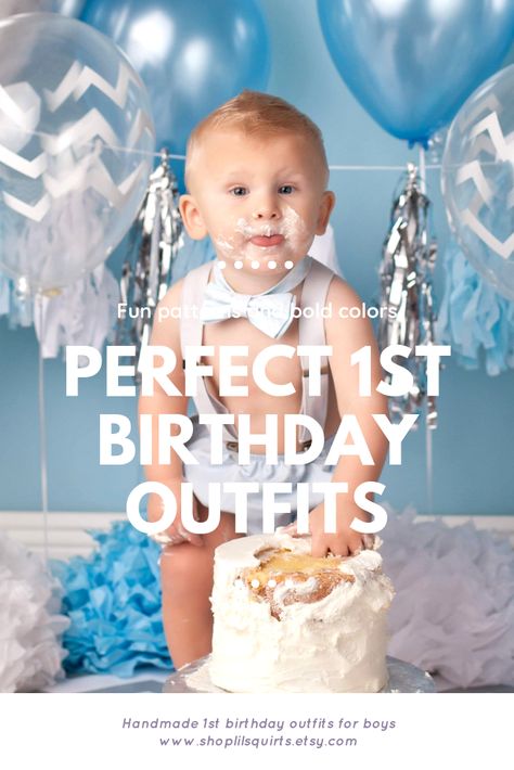 Winter Smash Cake Boy, Cake Smash Boy 1st Birthday, Blue Crew Neck Top For First Birthday, Light Blue Smash Cake, Its My First Birthday Onesie Boy, Fun Crew Neck T-shirt For First Birthday, Blue Summer T-shirt For First Birthday, Outfits For Boys, Cake Smash Outfit Boy