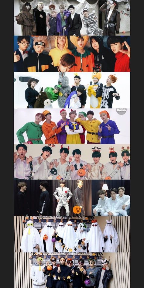 Bts Halloween, Bts And Exo, Bts Dancing, Funny Profile Pictures, Bts Group, Bts Chibi, I Love Bts, Bts Lockscreen, Bts Korea