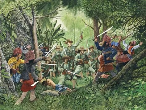 Dutch Empire, Military Illustration, Filipino Art, Historical Warriors, Early Modern Period, Dutch East Indies, East Indies, Edwardian Era, Fotografi Potret