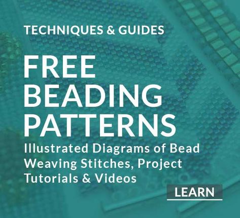 Seed Bead Techniques, Beadwork Tutorial Free, Beginner Beading Patterns, Easy Beading Patterns Free, Free Seed Bead Patterns Tutorials, Beadweaving Patterns Free, Simple Beading Patterns, Free Native Beading Patterns, Free Beading Tutorials Pattern