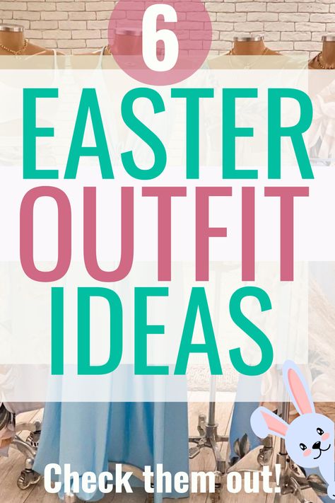 6 Easter outfit ideas, check them out! Easter Outfit Ideas, Outfit Ideas For Plus Size, Comfy Outfit Ideas, Cute Easter Outfits, Outfit Ideas Plus Size, Easter Clothes, Decorating Food, Upgrade Your Wardrobe, Comfy Outfit