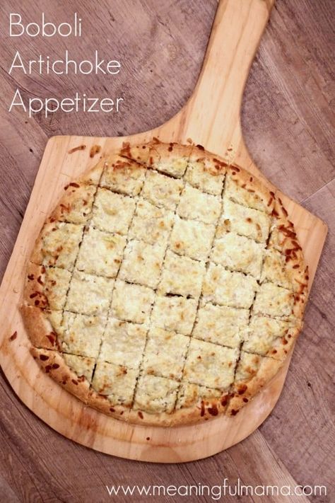 Boboli Pizza, Boboli Pizza Recipes, Artichoke Appetizer, Recipe Appetizers, Pizza Appetizers, Healthy Pizza Recipes, Snack Prep, Best Appetizer Recipes, Appetizer Dips