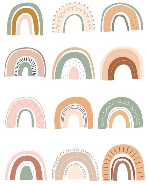 Boho Rainbow Background, Neutral Phone Background, Boho Rainbow Art, Boho Nursery Art, Teen Wall Decor, Boho Dorm Decor, Boho Rainbow Nursery, Boho Background, Preppy Wall Art