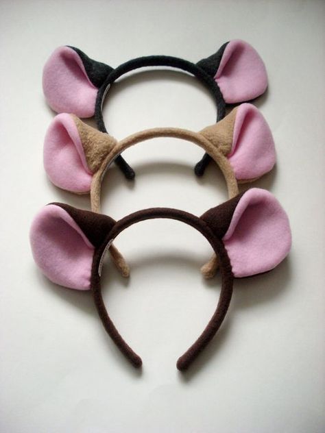 How To Make Mouse Ears, Shrek Jr, Rat Costume, Shrek Costume, Halloween Mouse, Easy Costume, Book Day Costumes, Mouse Costume, Book Week Costume