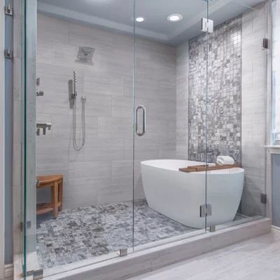 Tub Shower Combo Remodel, Tub Remodel, Master Bath Shower, Bathroom Tub Shower, Bathroom Redesign, Master Bath Remodel, Bathroom Remodel Designs, Bathroom Remodel Shower, Tub Shower Combo