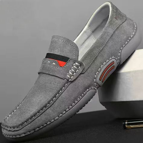 Cheap Men's Casual Shoes, Buy Quality Shoes Directly from China Suppliers:WEH Luxury man moccasin Fashion Men Sneakers Suede Leather trend Men Loafers Golf shoes Slip On Flats Mens Driving Shoes Soft Enjoy ✓Free Shipping Worldwide! ✓Limited Time Sale ✓Easy Return. Mens Driving Shoes, Mens Fashion Casual Shoes, Leather Trend, Moccasin Shoes, Driving Shoes Men, Business Casual Shoes, Shoes World, Driving Moccasins, Men's Casual Shoes